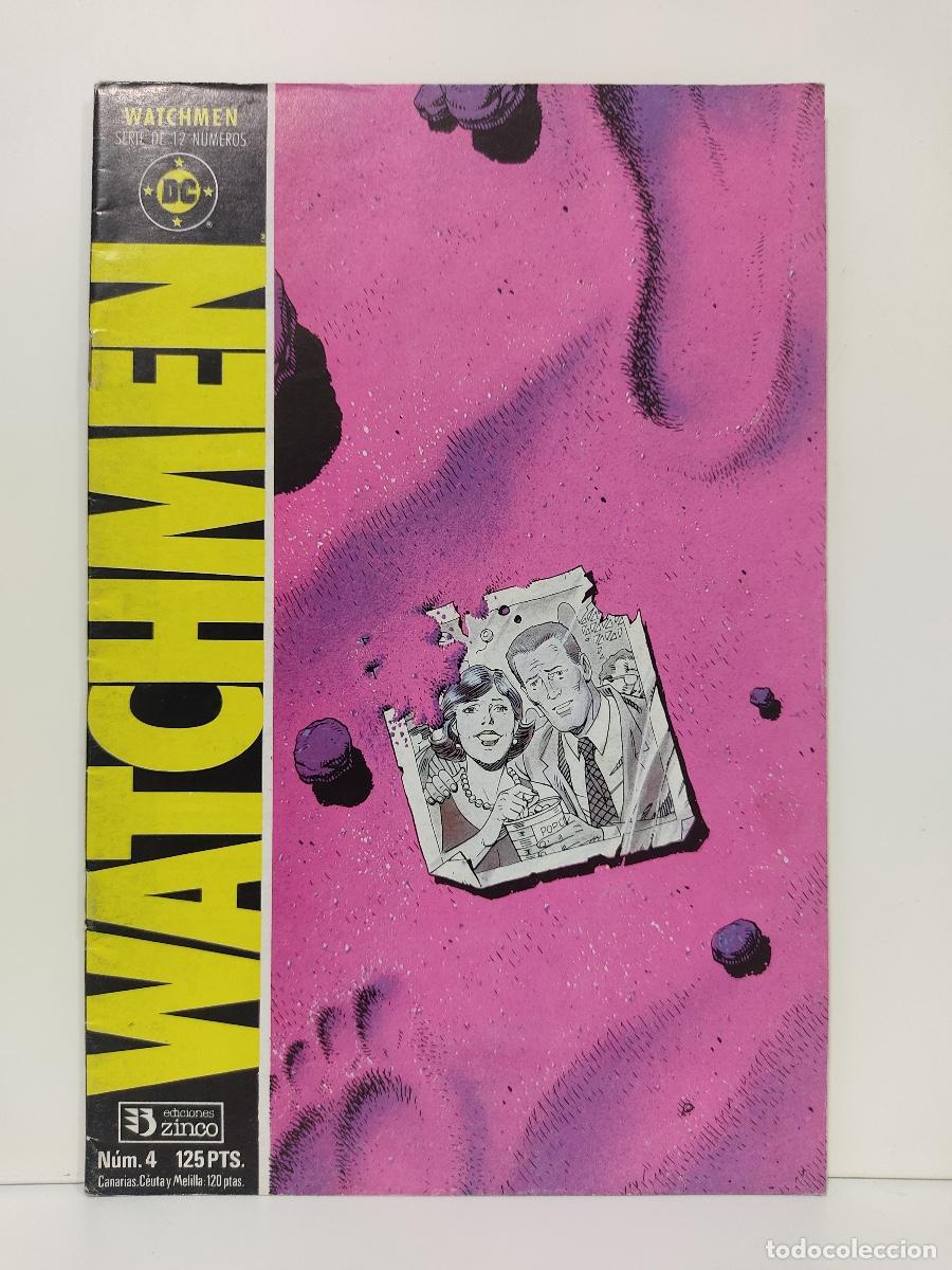 C&oacute;mics: WATCHMEN NUMERO 4 EDICIONES ZINCO PRIMERA EDICION - Foto 1