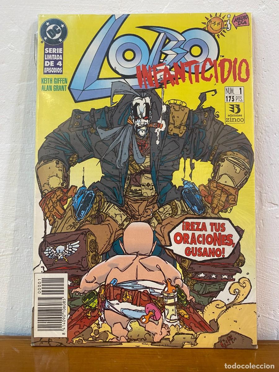 C&oacute;mics: LOBO INFANTICIDIO COMPLETA 4 N&Uacute;MEROS ZINCO - Foto 1