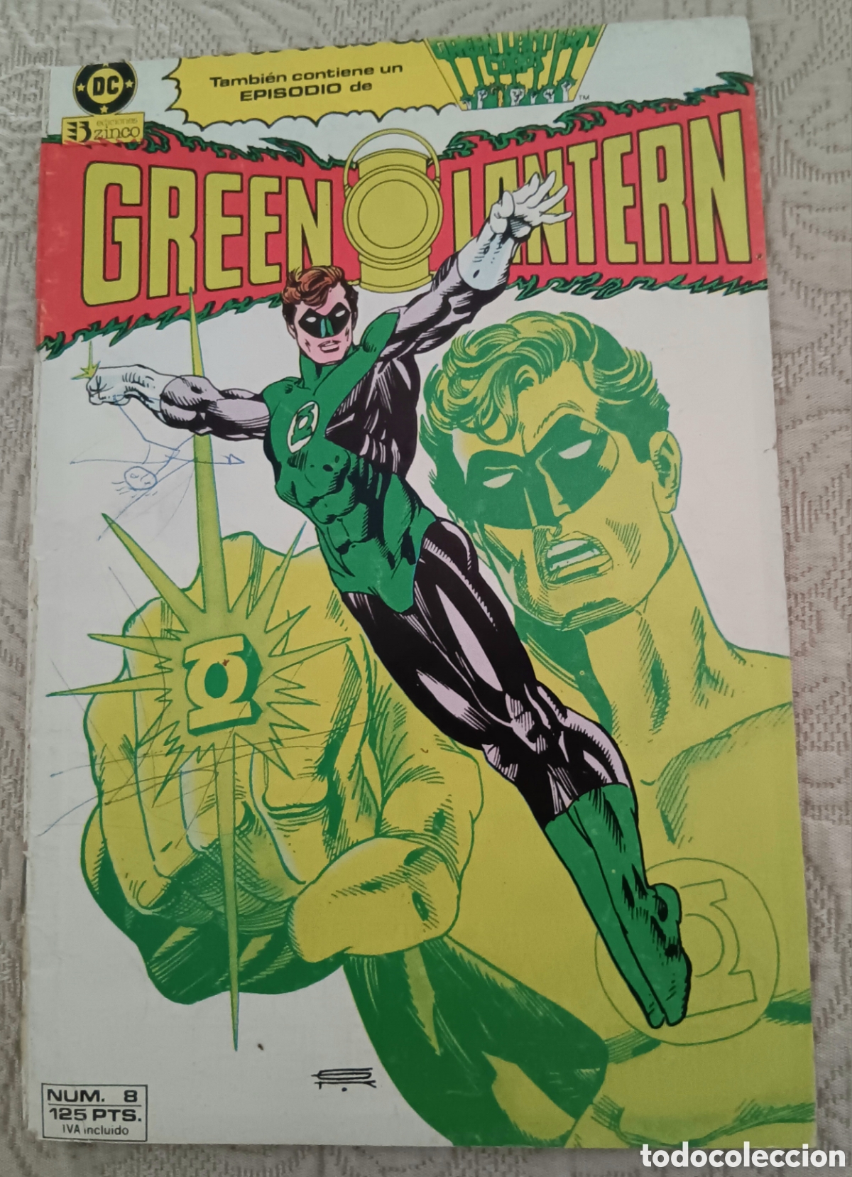 C&oacute;mics: TEBEOS-COMICS CANDY ● GREEN LANTERN 8 ● ZINCO ● DIFICIL ● X0123 MST ● - Foto 1