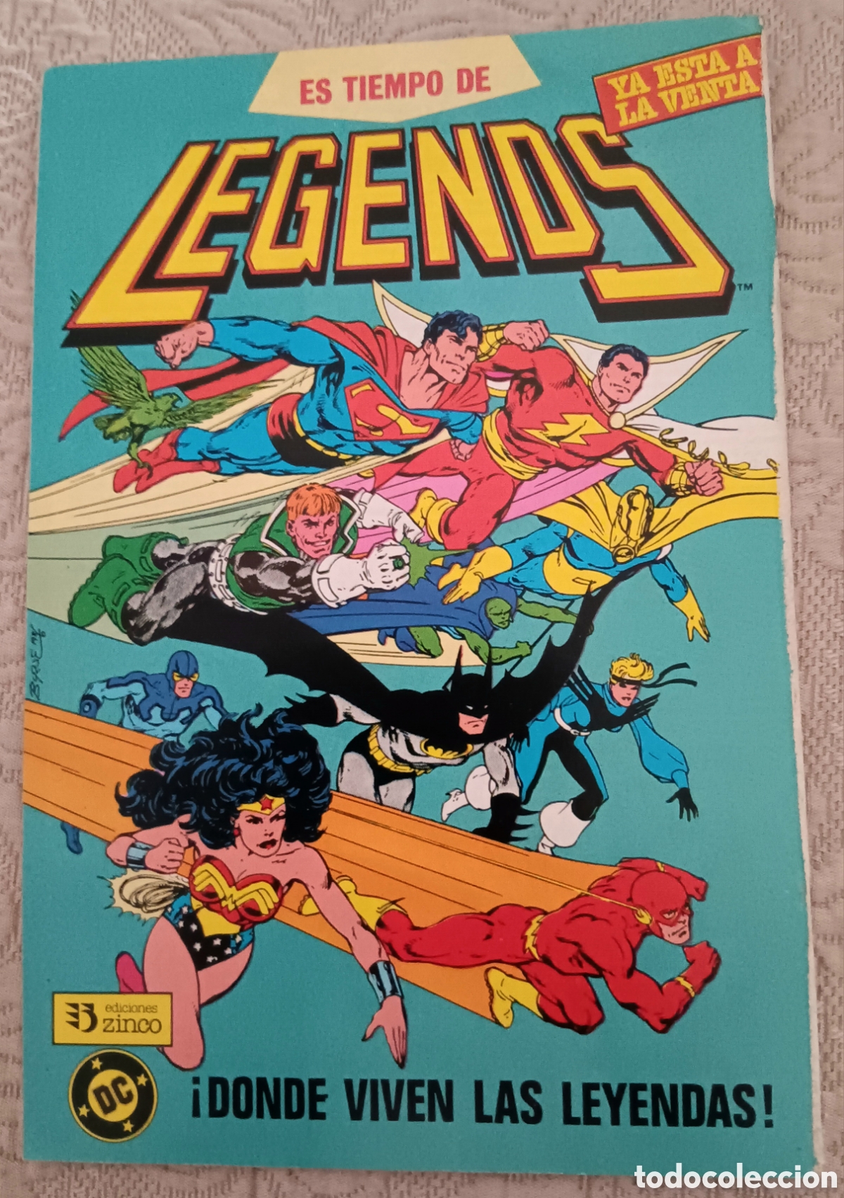C&oacute;mics: TEBEOS-COMICS CANDY ● GREEN LANTERN 23 ● ZINCO ● AA99 X0123 ● - Foto 2