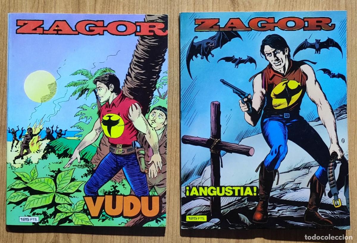 C&oacute;mics: ZAGOR DOS EJEMPLARES N&ordm; 1 Y 9 - EDICIONES ZINCO EXCELENTE ESTADO. - Foto 1