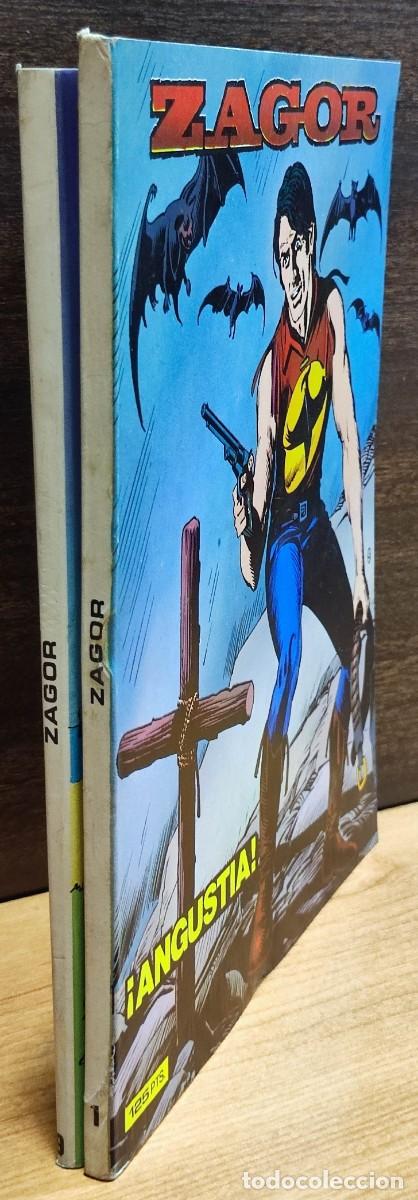 C&oacute;mics: ZAGOR DOS EJEMPLARES N&ordm; 1 Y 9 - EDICIONES ZINCO EXCELENTE ESTADO. - Foto 3