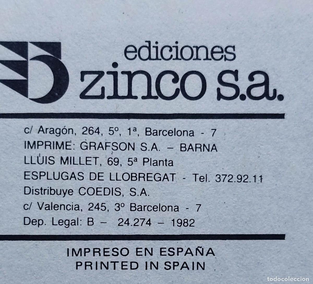 C&oacute;mics: ZAGOR DOS EJEMPLARES N&ordm; 1 Y 9 - EDICIONES ZINCO EXCELENTE ESTADO. - Foto 7
