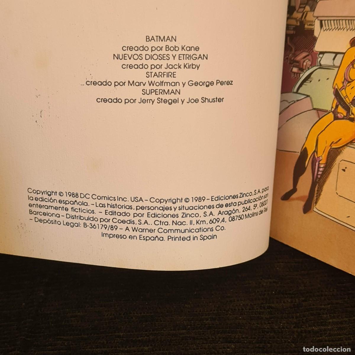 C&oacute;mics: COSMIC ODYSSEY - LIBRO TRES: DECISION - DC EDICIONES ZINCO / M-974 - Foto 4