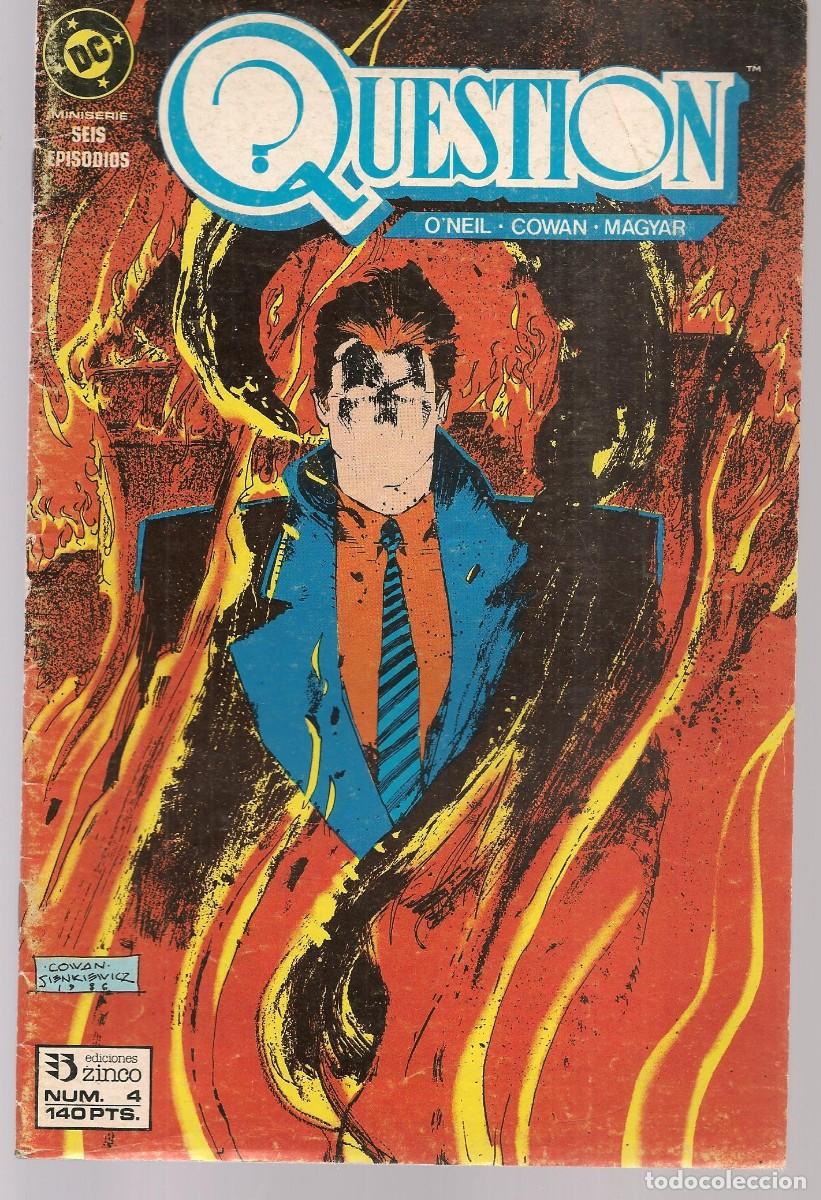 C&oacute;mics: QUESTI&Oacute;N. MINISERIE DE SEIS EPISODIOS. N&ordm; 4. DC / ZINCO. (B34.1) - Foto 1