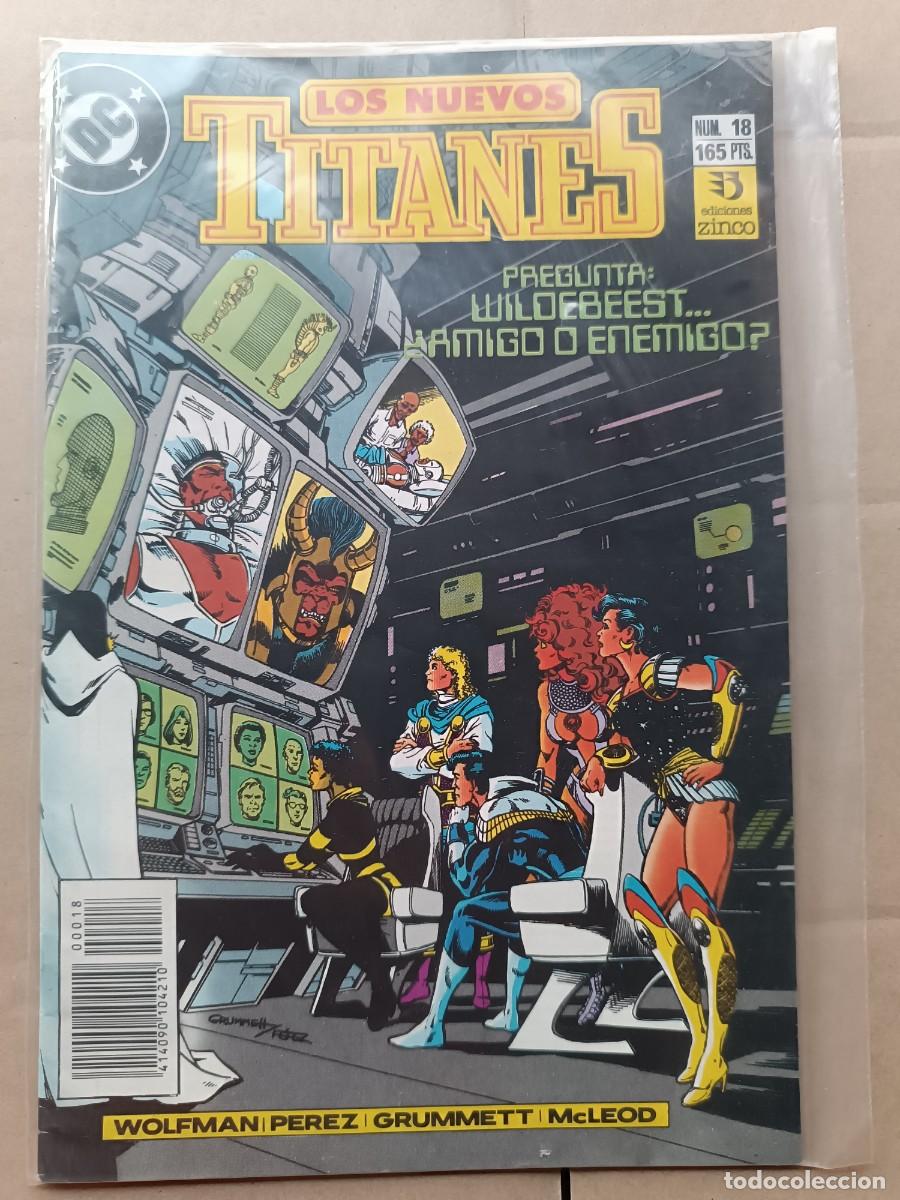 C&oacute;mics: LOS NUEVOS TITANES 18 VOL 2 ZINCO - Foto 1