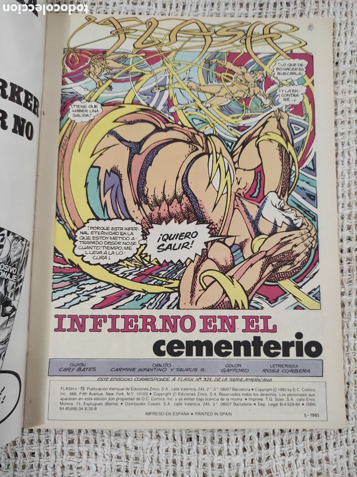 C&oacute;mics: FLASH N&ordm; 13 - 1&ordf; SERIE - EDITA : ZINCO ( DC) - Foto 2