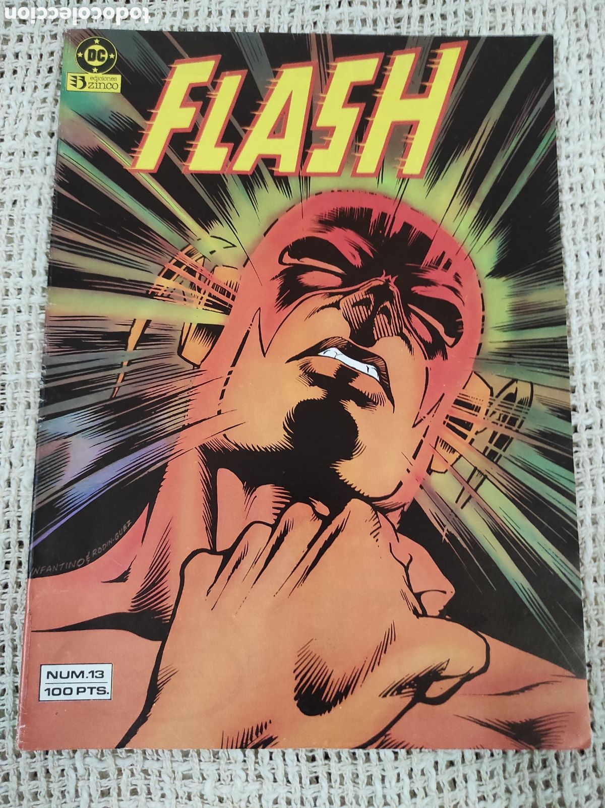 C&oacute;mics: FLASH N&ordm; 13 - 1&ordf; SERIE - EDITA : ZINCO ( DC) - Foto 1