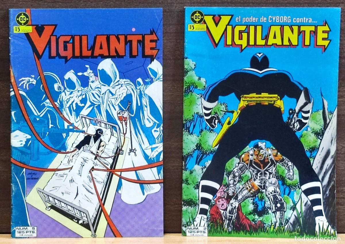 C&oacute;mics: VIGILANTE N&ordm; 2 Y 5 - 1986 DC. EDICIONES ZINCO. - Foto 1