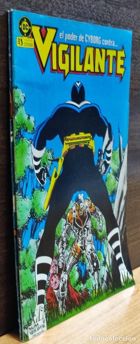 C&oacute;mics: VIGILANTE N&ordm; 2 Y 5 - 1986 DC. EDICIONES ZINCO. - Foto 3