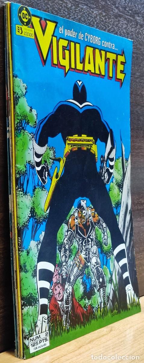 C&oacute;mics: VIGILANTE N&ordm; 2 3 4 Y 5 - 1986 DC. EDICIONES ZINCO. - Foto 4