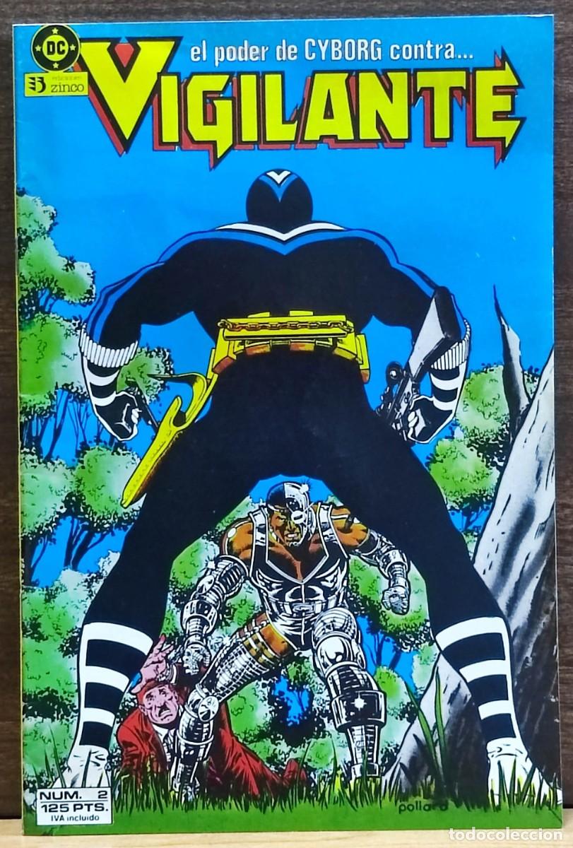 C&oacute;mics: VIGILANTE N&ordm; 2 3 4 Y 5 - 1986 DC. EDICIONES ZINCO. - Foto 5