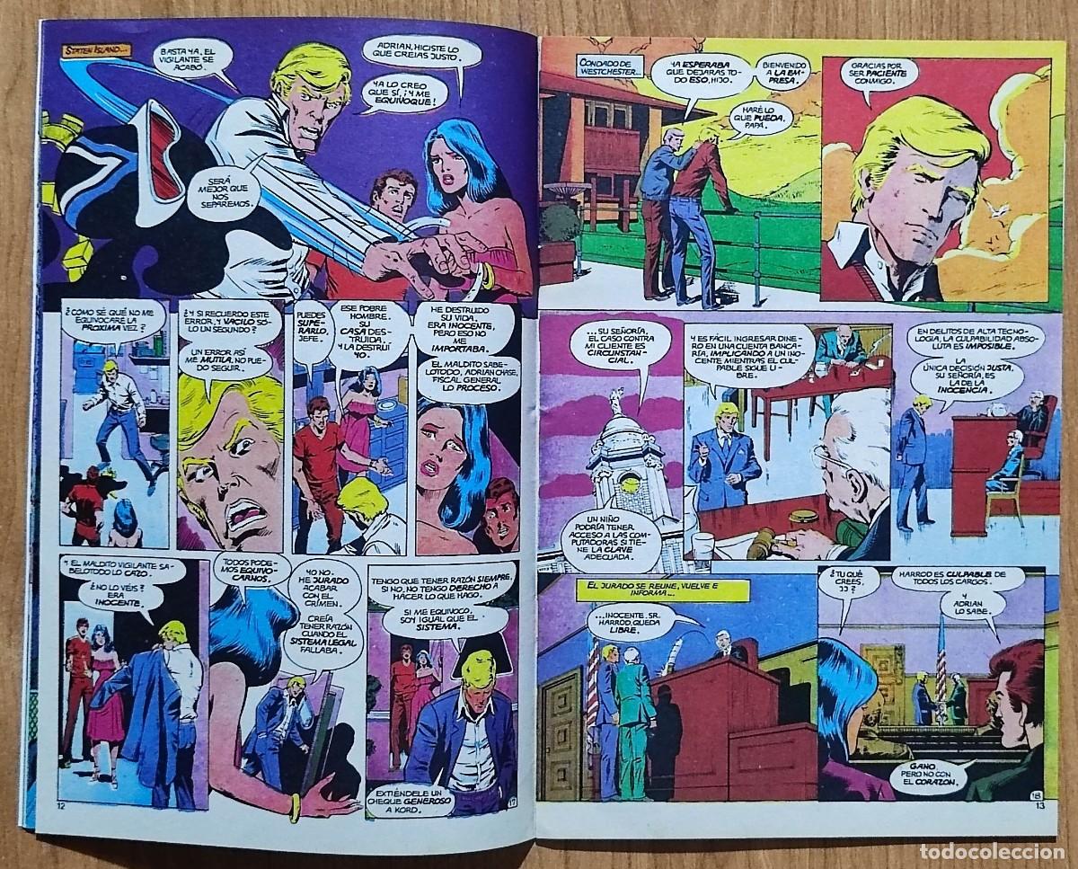 C&oacute;mics: VIGILANTE N&ordm; 2 3 4 Y 5 - 1986 DC. EDICIONES ZINCO. - Foto 7
