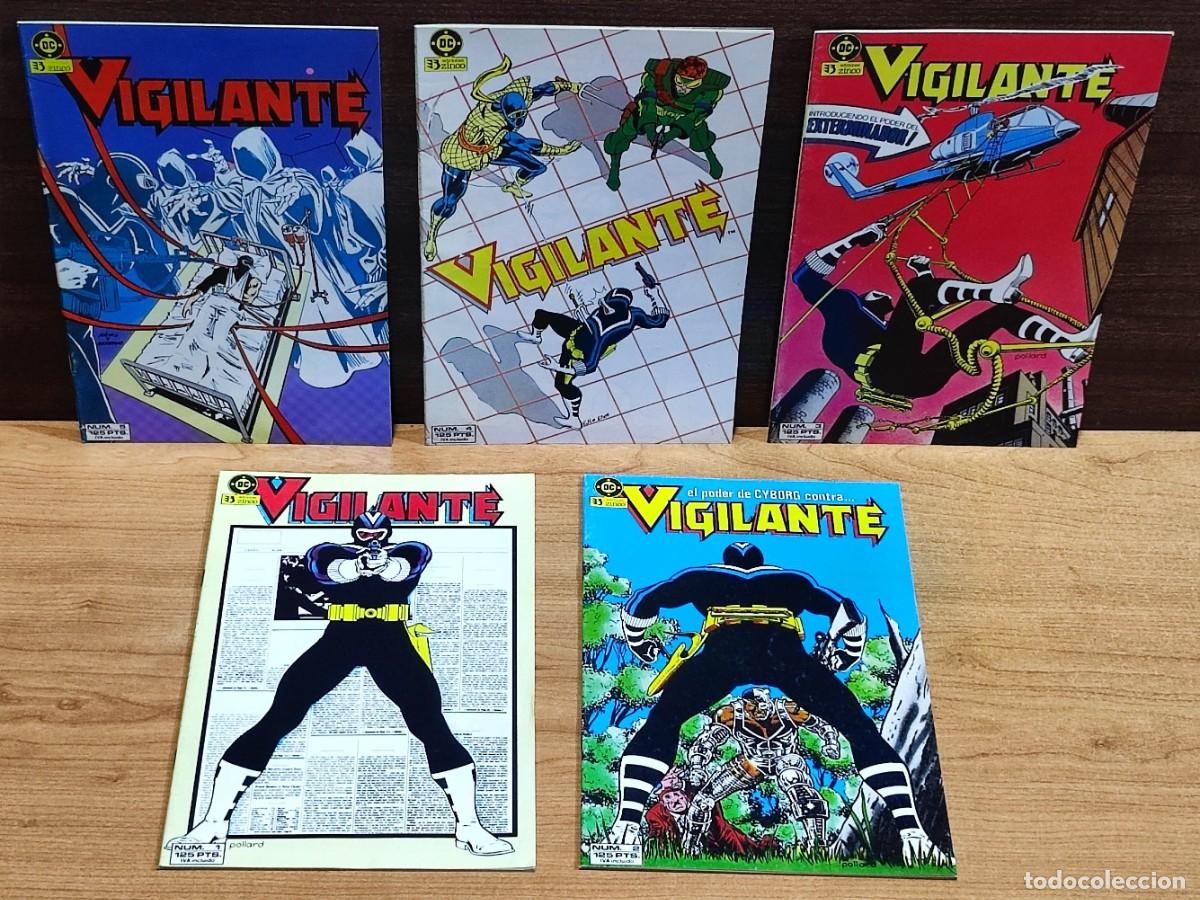 C&oacute;mics: VIGILANTE N&ordm; 1 2 3 4 Y 5 - 1986 DC. EDICIONES ZINCO.
