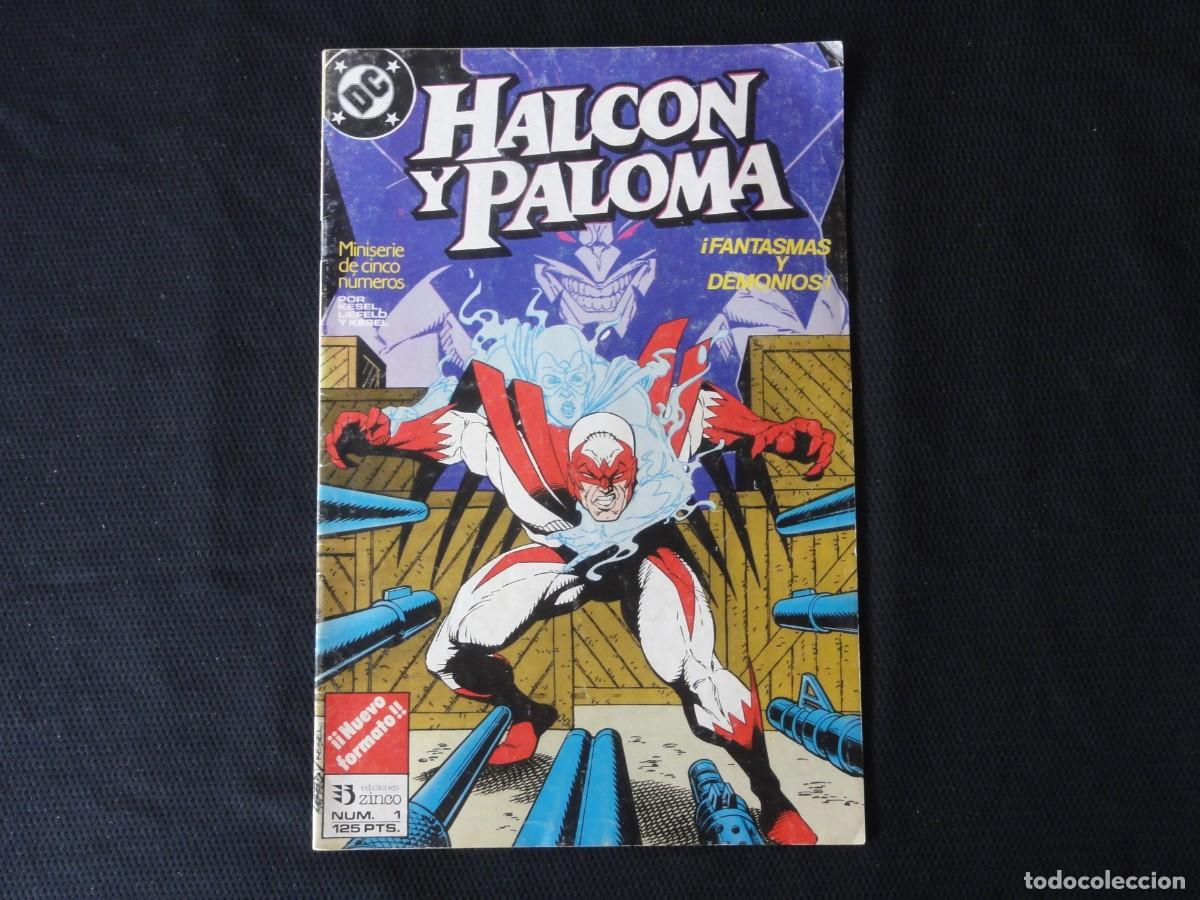 C&oacute;mics: HALCON Y PALOMA. N&ordm; 1. EDICIONES ZINCO. 1989. C-95 - Foto 1