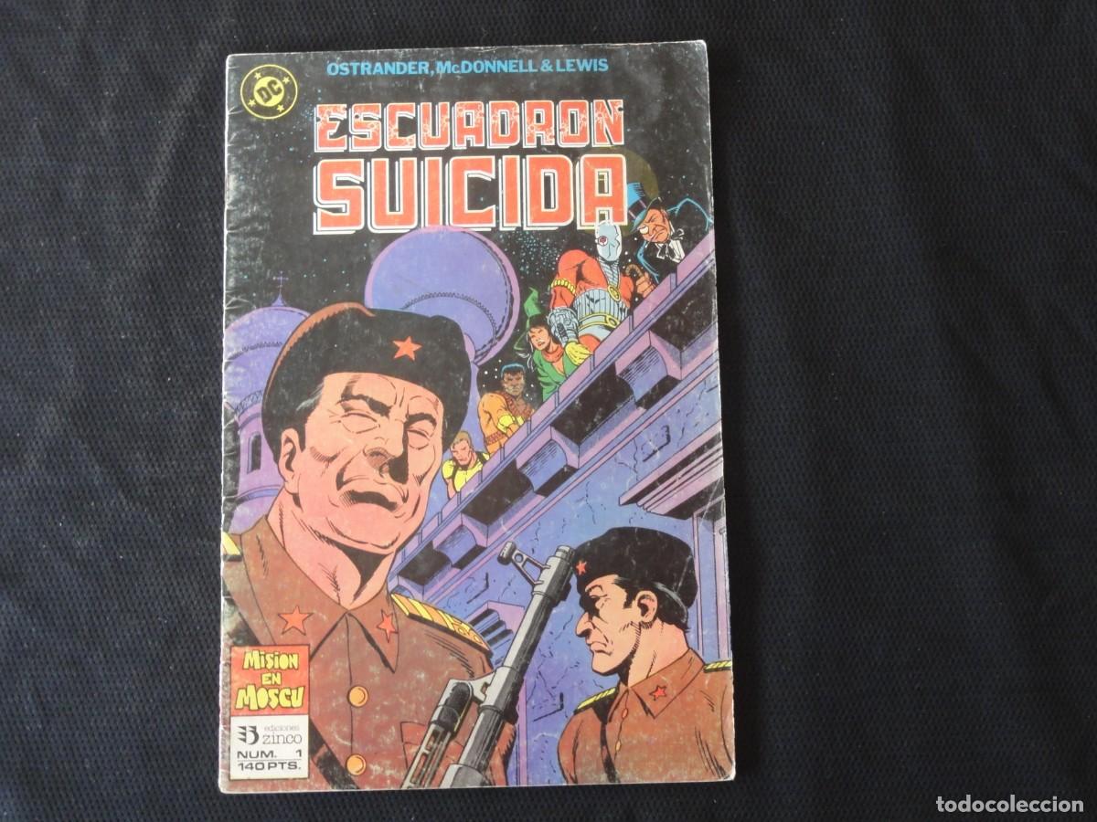 C&oacute;mics: ESCUADRON SUICIDA N&ordm; 1. EDICIONES ZINCO. 1989-1990. C-95 - Foto 1