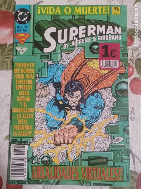 C&oacute;mics: SUPERMAN VOL 3 NUMERO 25 ZINCO - Foto 1