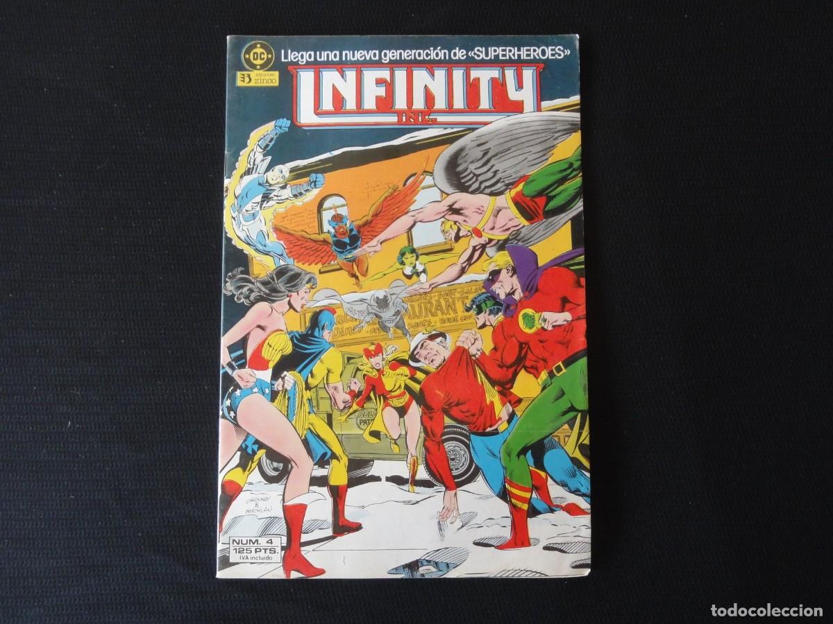 C&oacute;mics: INFINITY INC. N&ordm; 4. EDICIONES ZINCO. 1986. C-95 - Foto 1