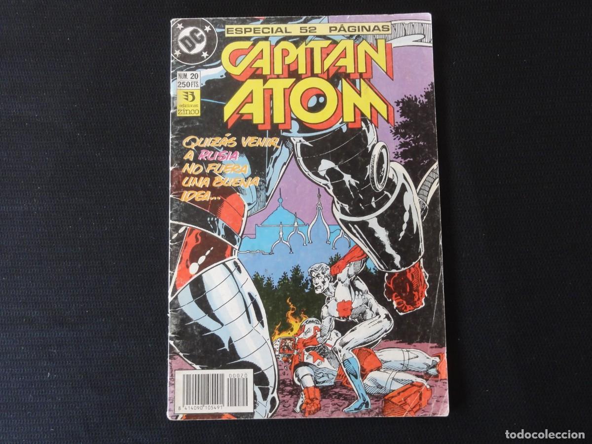 C&oacute;mics: CAPITAN ATOM. N&ordm; 20. EDICIONES ZINCO. 1989-1990. C-95 - Foto 1