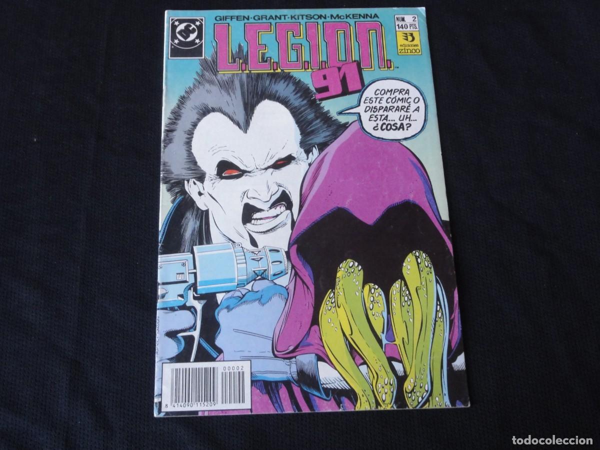 C&oacute;mics: LEGION 91. N&ordm; 2. EDICIONES ZINCO. 1991-1992. C-95 - Foto 1