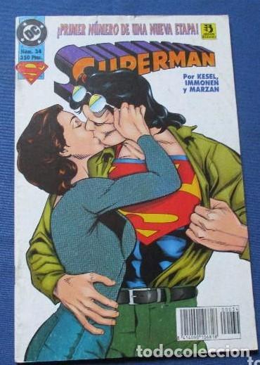 C&oacute;mics: SUPERMAN VOL. 3 N&ordm; 34- ZINCO - Foto 1