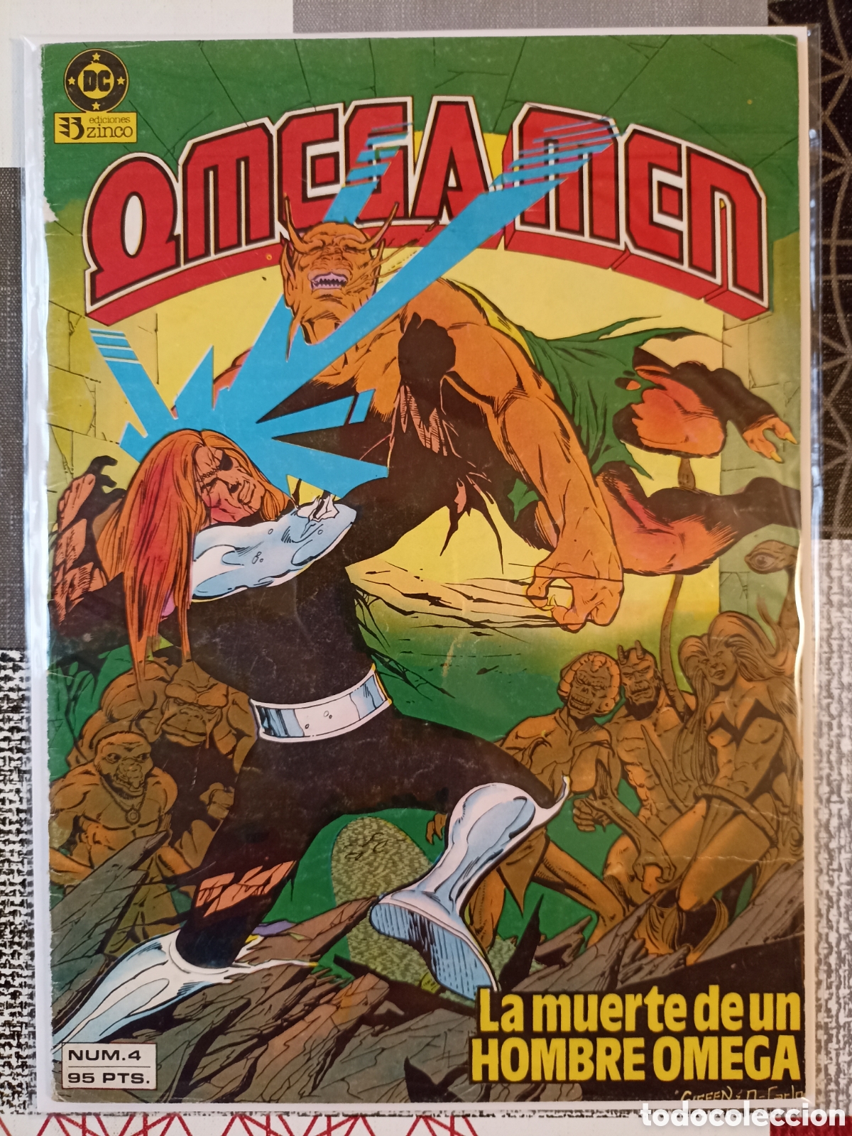 C&oacute;mics: OMEGA MEN VOL.1 N&deg;4 -Ediciones Zinco- - Foto 1