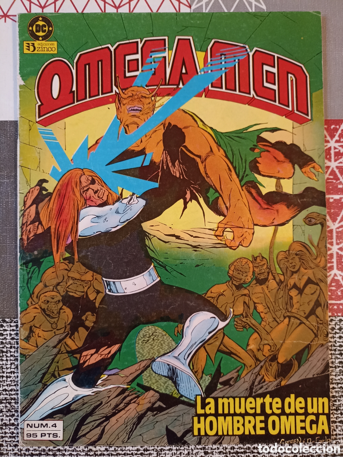 C&oacute;mics: OMEGA MEN VOL.1 N&deg;4 -Ediciones Zinco- - Foto 2