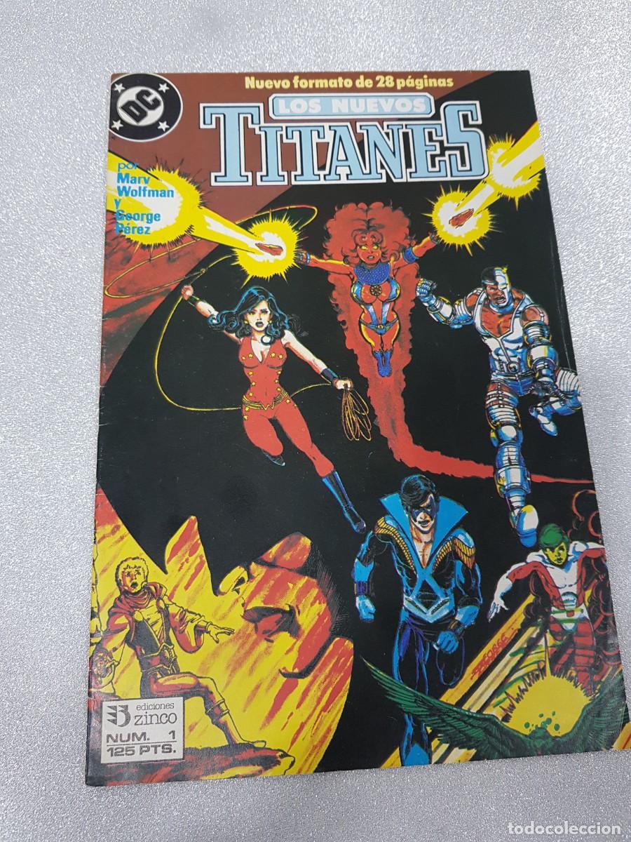 C&oacute;mics: COMIC LOS NUEVOS TITANES GRAPA A&Ntilde;O 1989 EDICIONES ZINCO DC NUM 1 - Foto 1