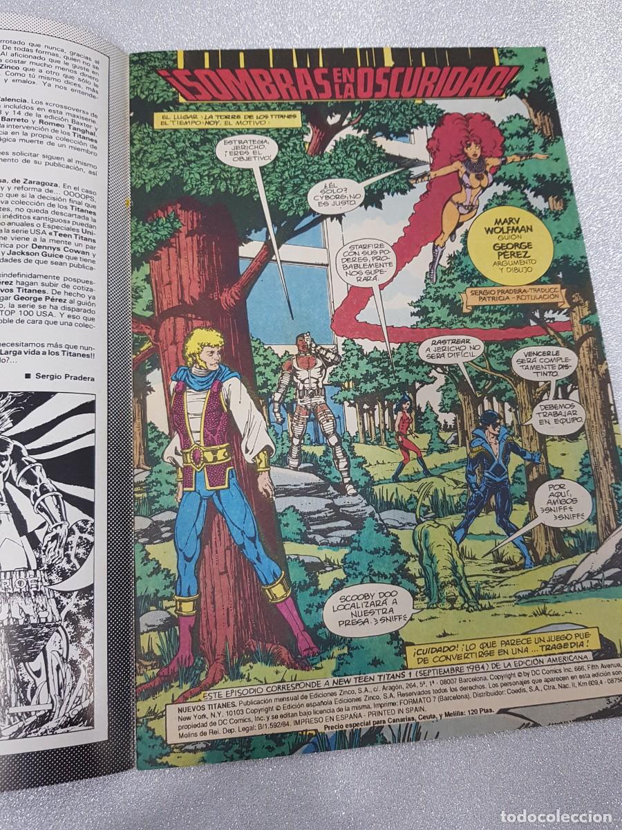 C&oacute;mics: COMIC LOS NUEVOS TITANES GRAPA A&Ntilde;O 1989 EDICIONES ZINCO DC NUM 1 - Foto 2