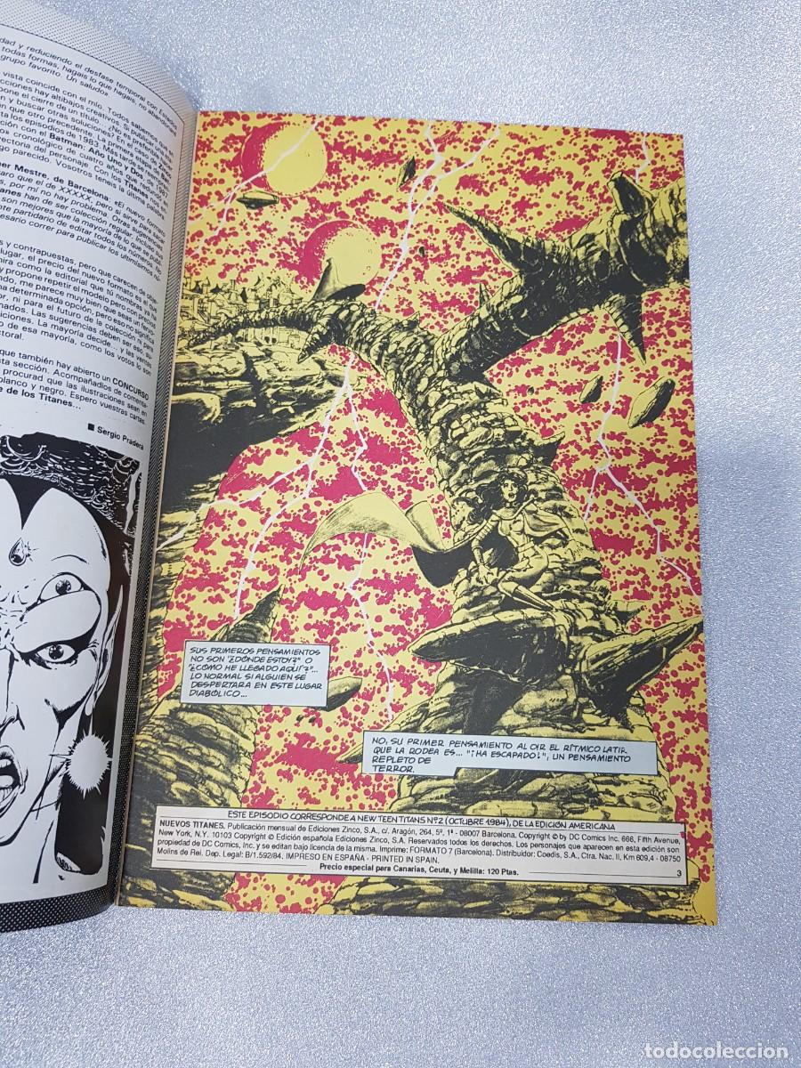 C&oacute;mics: COMIC LOS NUEVOS TITANES GRAPA A&Ntilde;O 1989 EDICIONES ZINCO DC NUM 2 - Foto 2