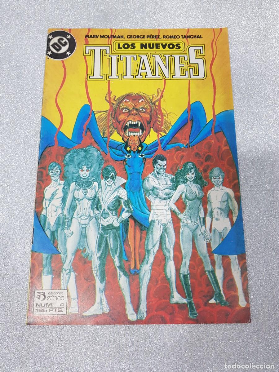 C&oacute;mics: COMIC LOS NUEVOS TITANES GRAPA A&Ntilde;O 1989 EDICIONES ZINCO DC NUM 4 - Foto 1
