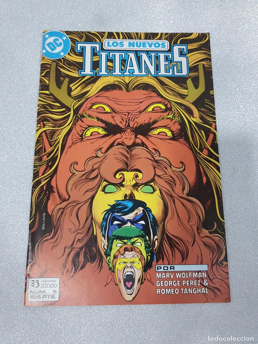C&oacute;mics: COMIC LOS NUEVOS TITANES GRAPA A&Ntilde;O 1989 EDICIONES ZINCO DC NUM 5 - Foto 1