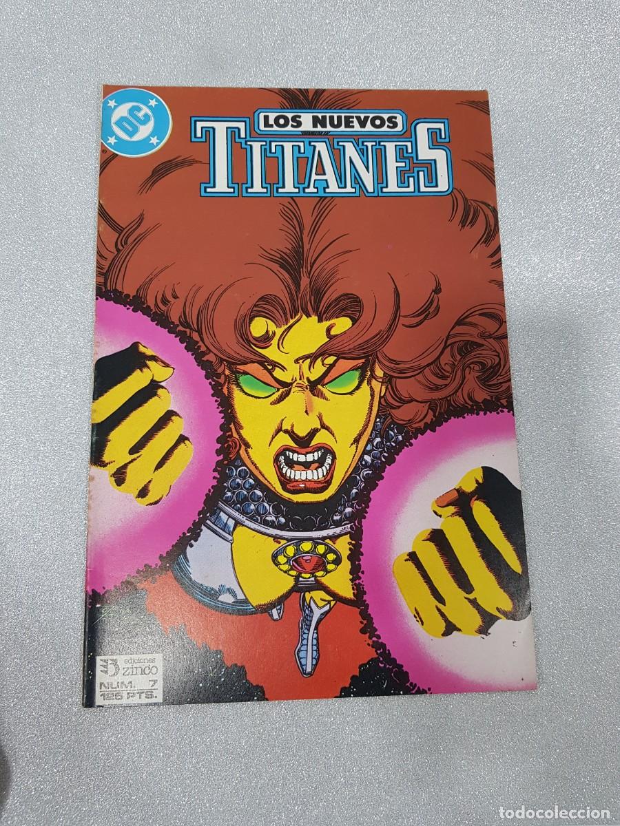 C&oacute;mics: COMIC LOS NUEVOS TITANES GRAPA A&Ntilde;O 1989 EDICIONES ZINCO DC NUM 7 - Foto 1