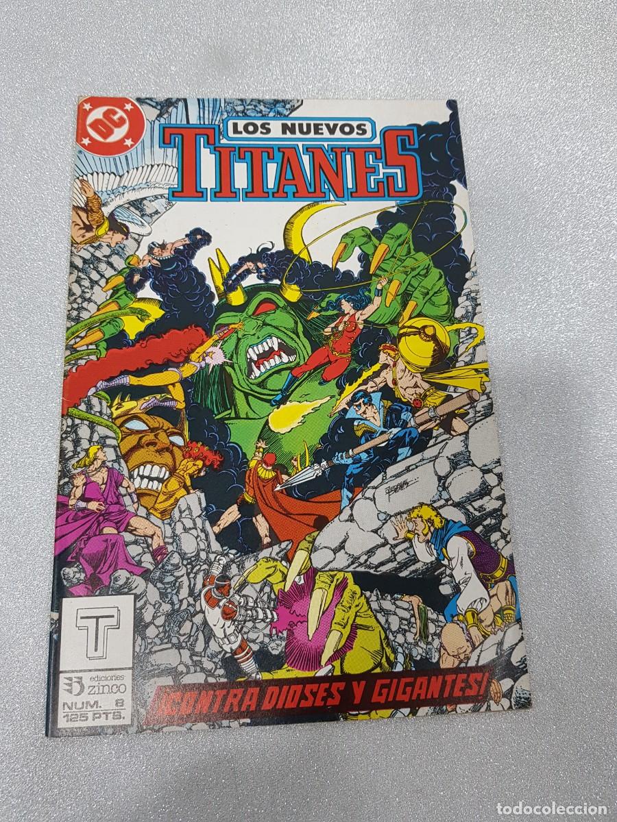 C&oacute;mics: COMIC LOS NUEVOS TITANES GRAPA A&Ntilde;O 1989 EDICIONES ZINCO DC NUM 8 - Foto 1