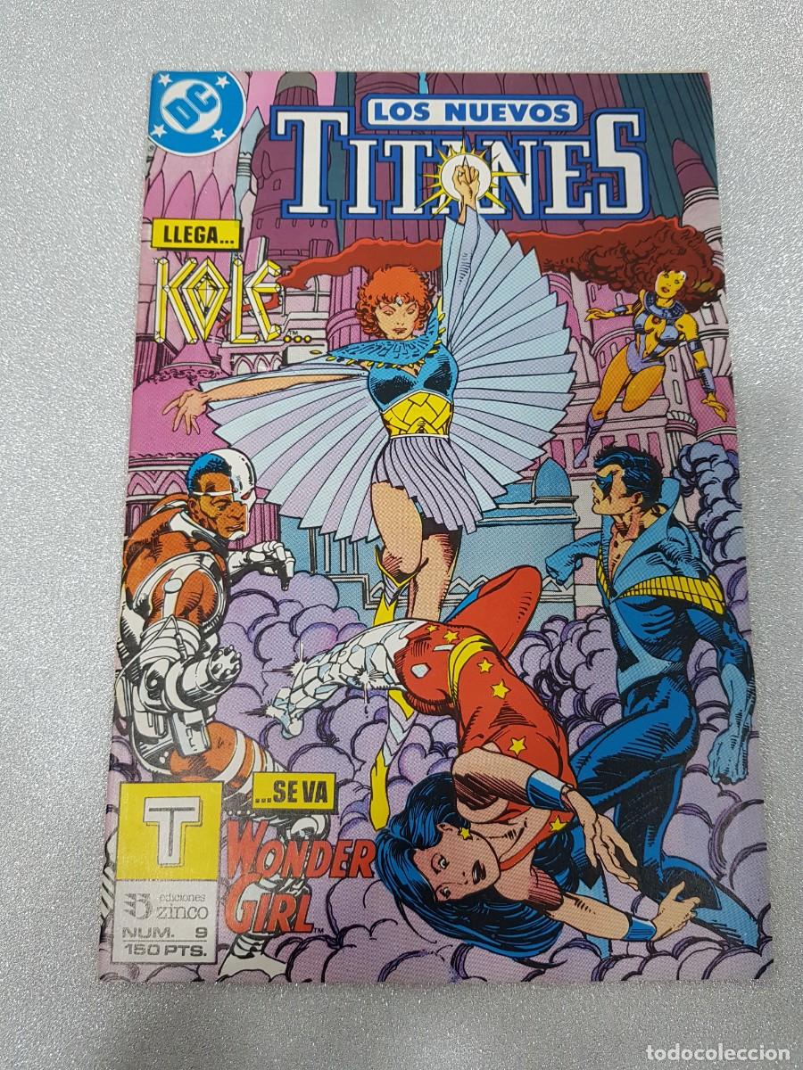 C&oacute;mics: COMIC LOS NUEVOS TITANES GRAPA A&Ntilde;O 1989 EDICIONES ZINCO DC NUM 9 - Foto 1