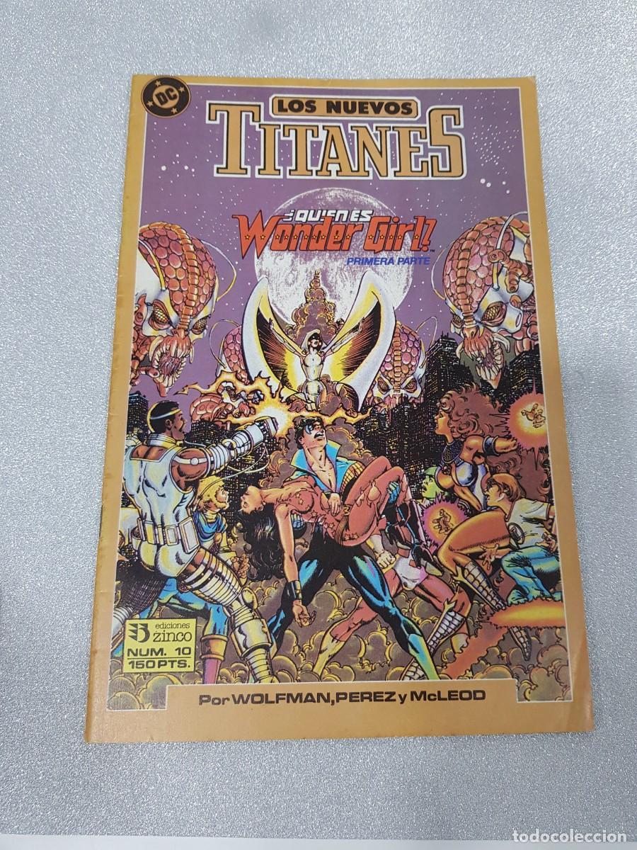 C&oacute;mics: COMIC LOS NUEVOS TITANES GRAPA A&Ntilde;O 1989 EDICIONES ZINCO DC NUM 10 - Foto 1