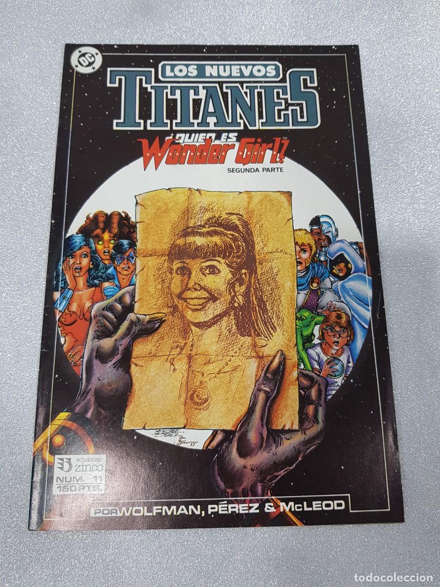 C&oacute;mics: COMIC LOS NUEVOS TITANES GRAPA A&Ntilde;O 1989 EDICIONES ZINCO DC NUM 11 - Foto 1