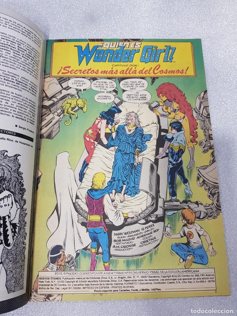 C&oacute;mics: COMIC LOS NUEVOS TITANES GRAPA A&Ntilde;O 1989 EDICIONES ZINCO DC NUM 11 - Foto 2