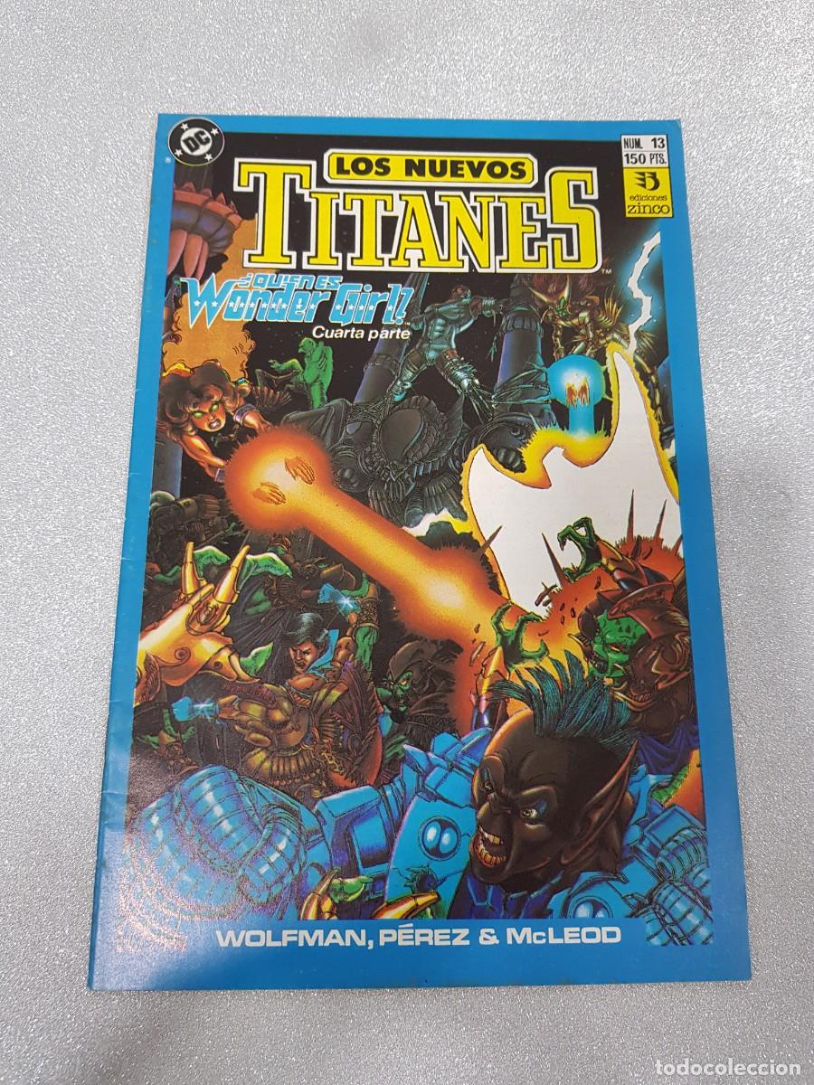 C&oacute;mics: COMIC LOS NUEVOS TITANES GRAPA A&Ntilde;O 1989 EDICIONES ZINCO DC NUM 13 - Foto 1