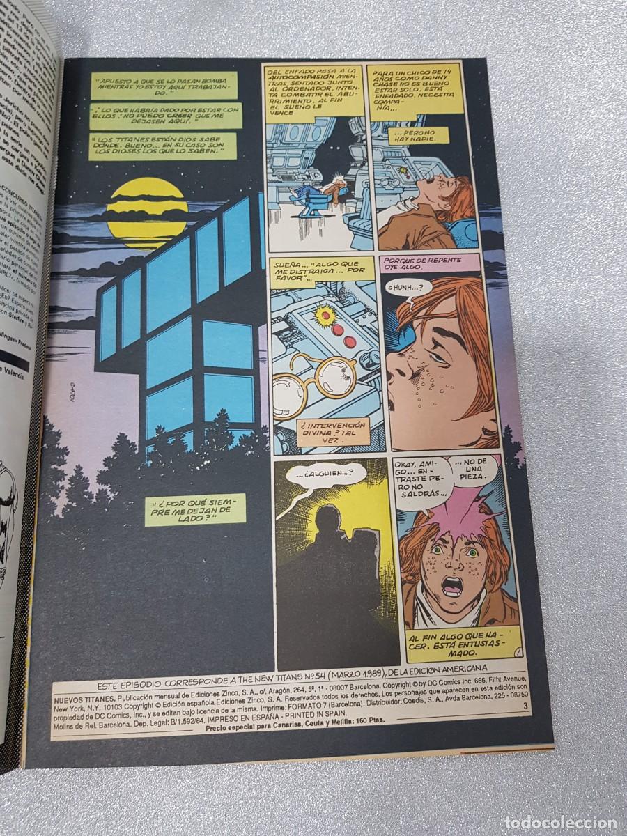 C&oacute;mics: COMIC LOS NUEVOS TITANES GRAPA A&Ntilde;O 1989 EDICIONES ZINCO DC NUM 14 - Foto 2