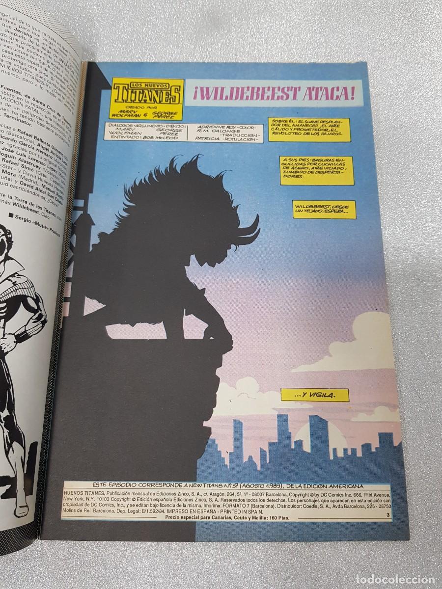 C&oacute;mics: COMIC LOS NUEVOS TITANES GRAPA A&Ntilde;O 1989 EDICIONES ZINCO DC NUM 16 - Foto 2