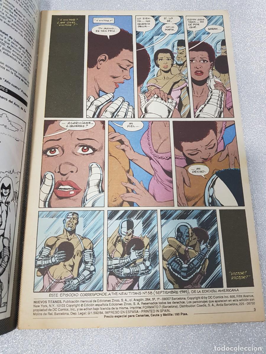 C&oacute;mics: COMIC LOS NUEVOS TITANES GRAPA A&Ntilde;O 1989 EDICIONES ZINCO DC NUM 17 - Foto 2