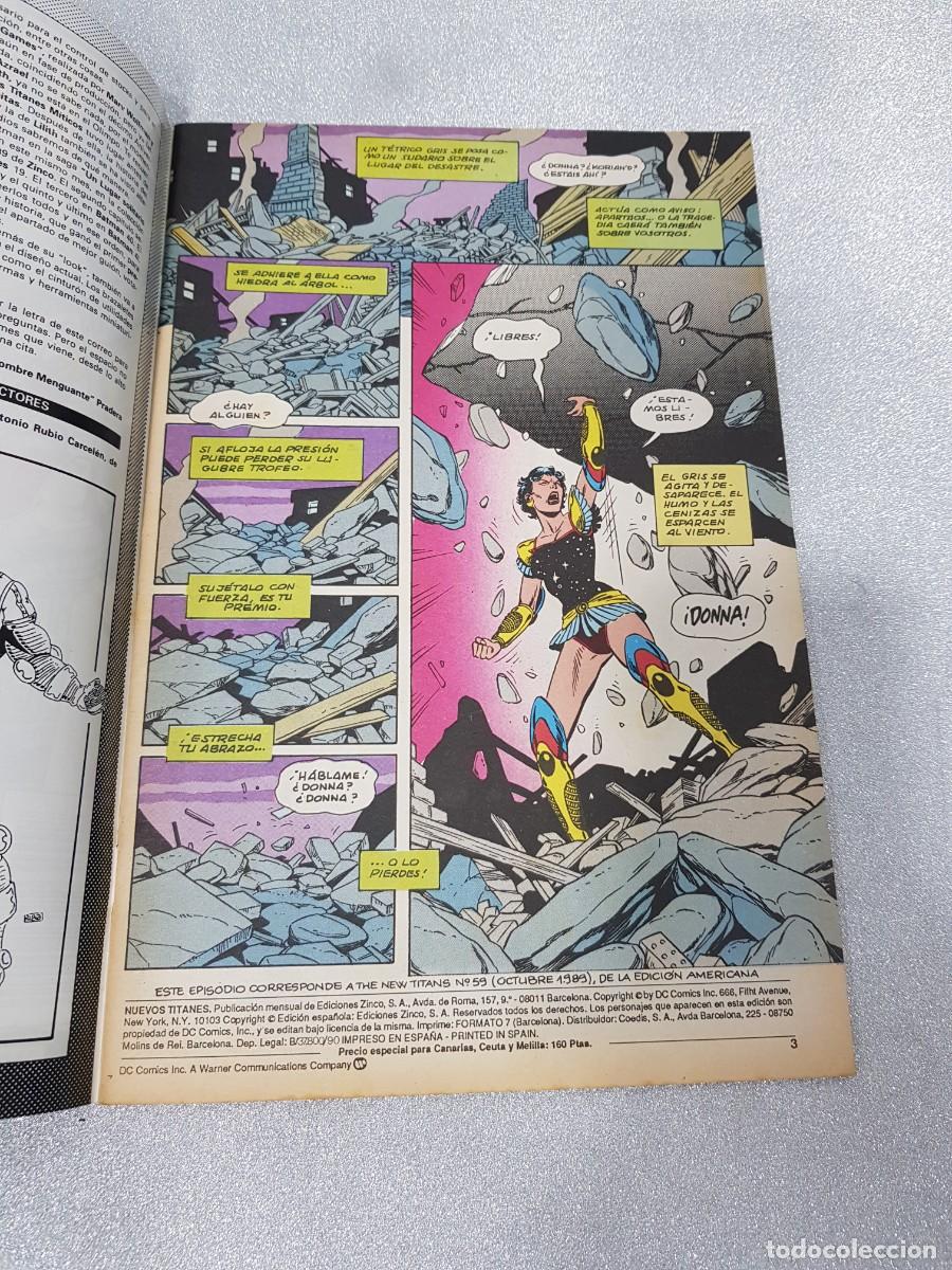C&oacute;mics: COMIC LOS NUEVOS TITANES GRAPA A&Ntilde;O 1989 EDICIONES ZINCO DC NUM 18 - Foto 2