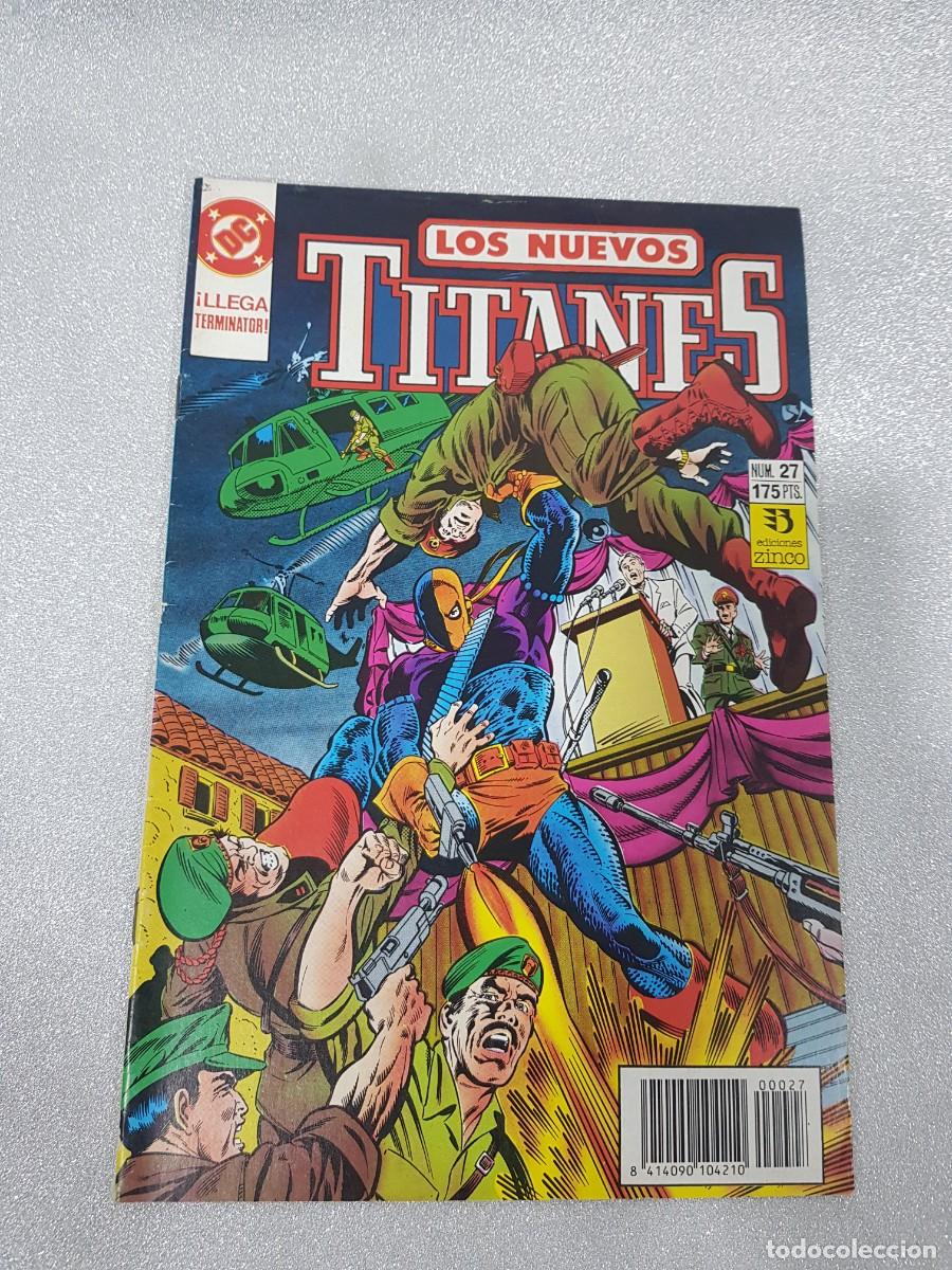 C&oacute;mics: COMIC LOS NUEVOS TITANES GRAPA A&Ntilde;O 1989 EDICIONES ZINCO DC NUM 27 - Foto 1