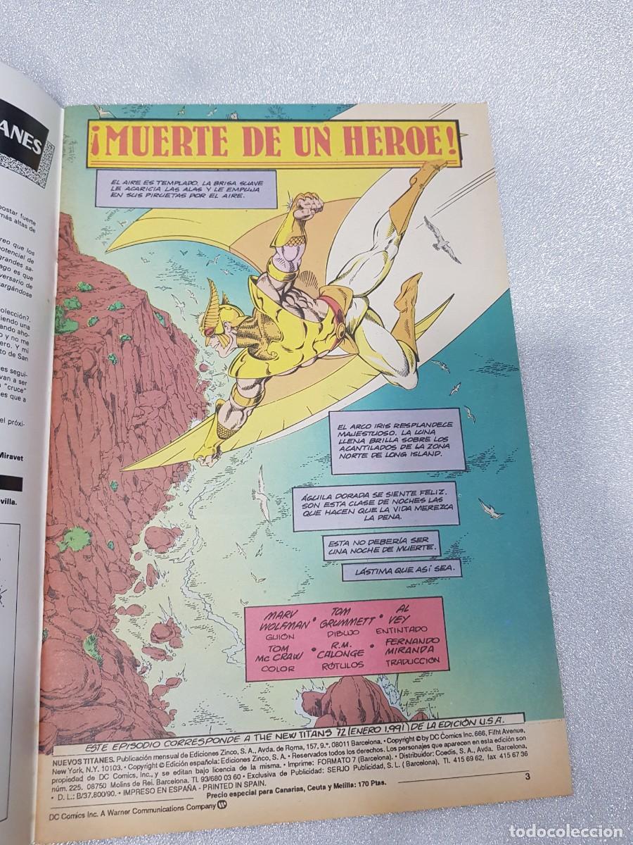 C&oacute;mics: COMIC LOS NUEVOS TITANES GRAPA A&Ntilde;O 1989 EDICIONES ZINCO DC NUM 29 - Foto 2