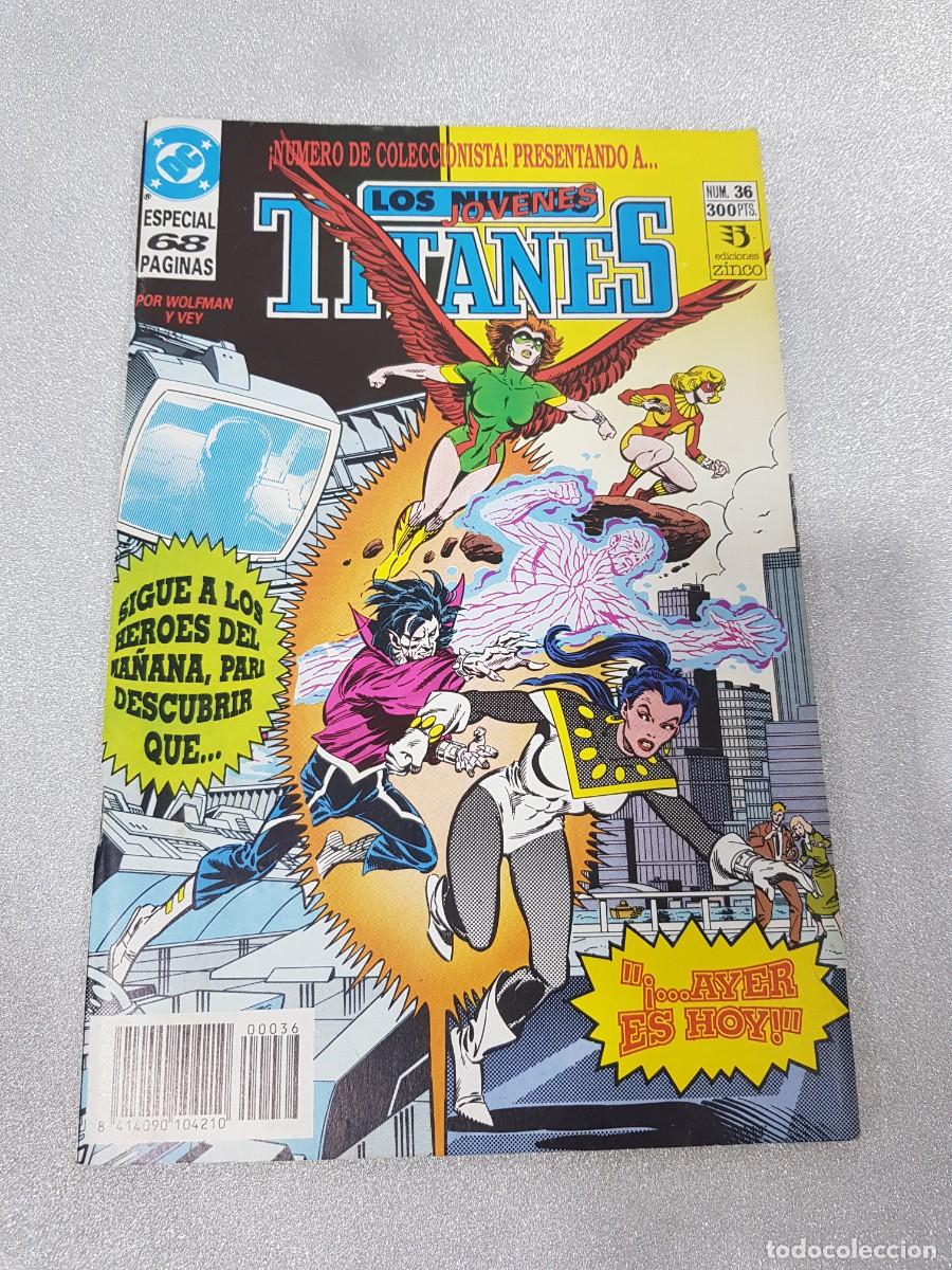 C&oacute;mics: COMIC LOS NUEVOS TITANES GRAPA A&Ntilde;O 1989 EDICIONES ZINCO DC NUM 36 - Foto 1