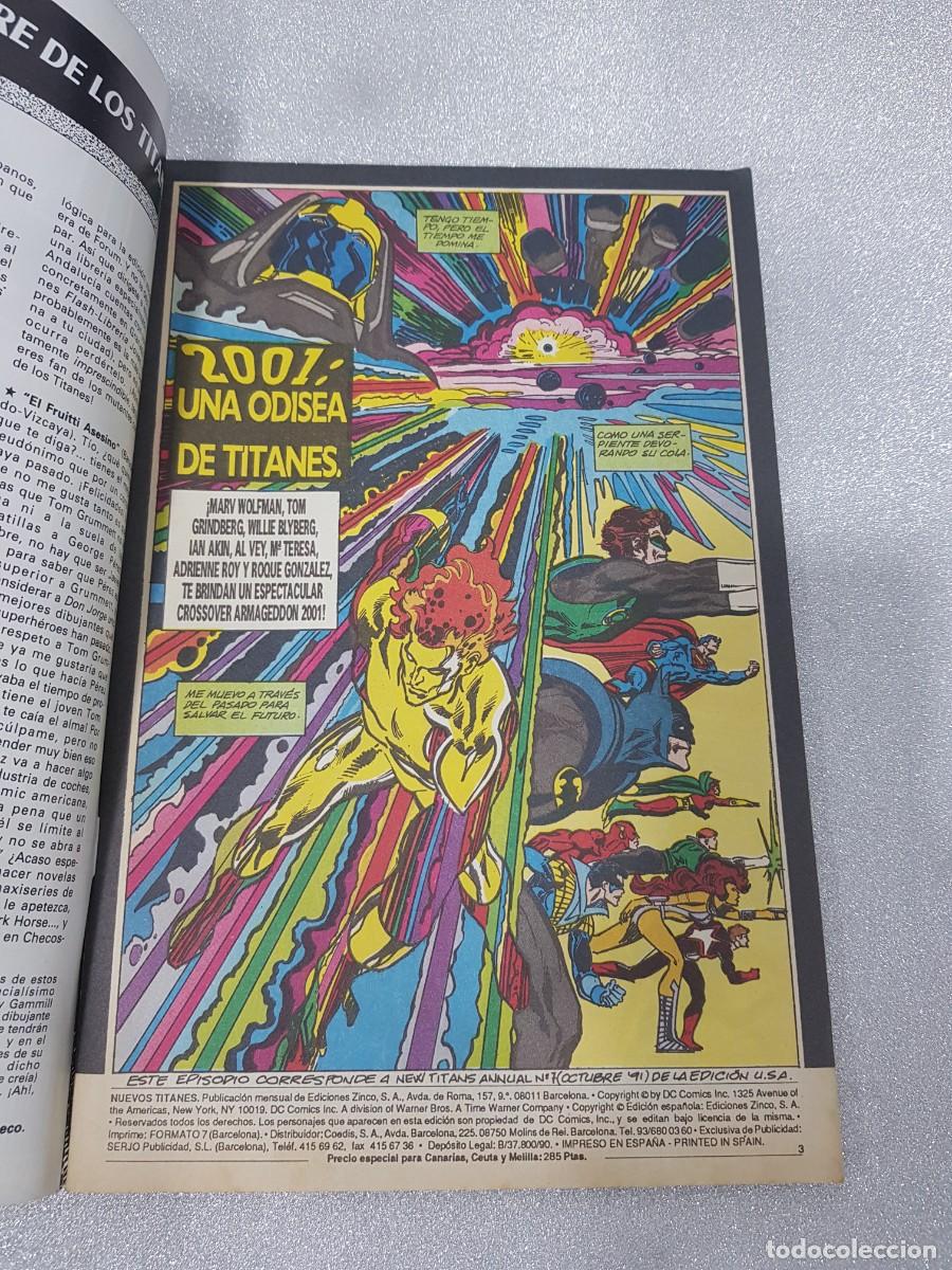 C&oacute;mics: COMIC LOS NUEVOS TITANES GRAPA A&Ntilde;O 1989 EDICIONES ZINCO DC NUM 36 - Foto 2