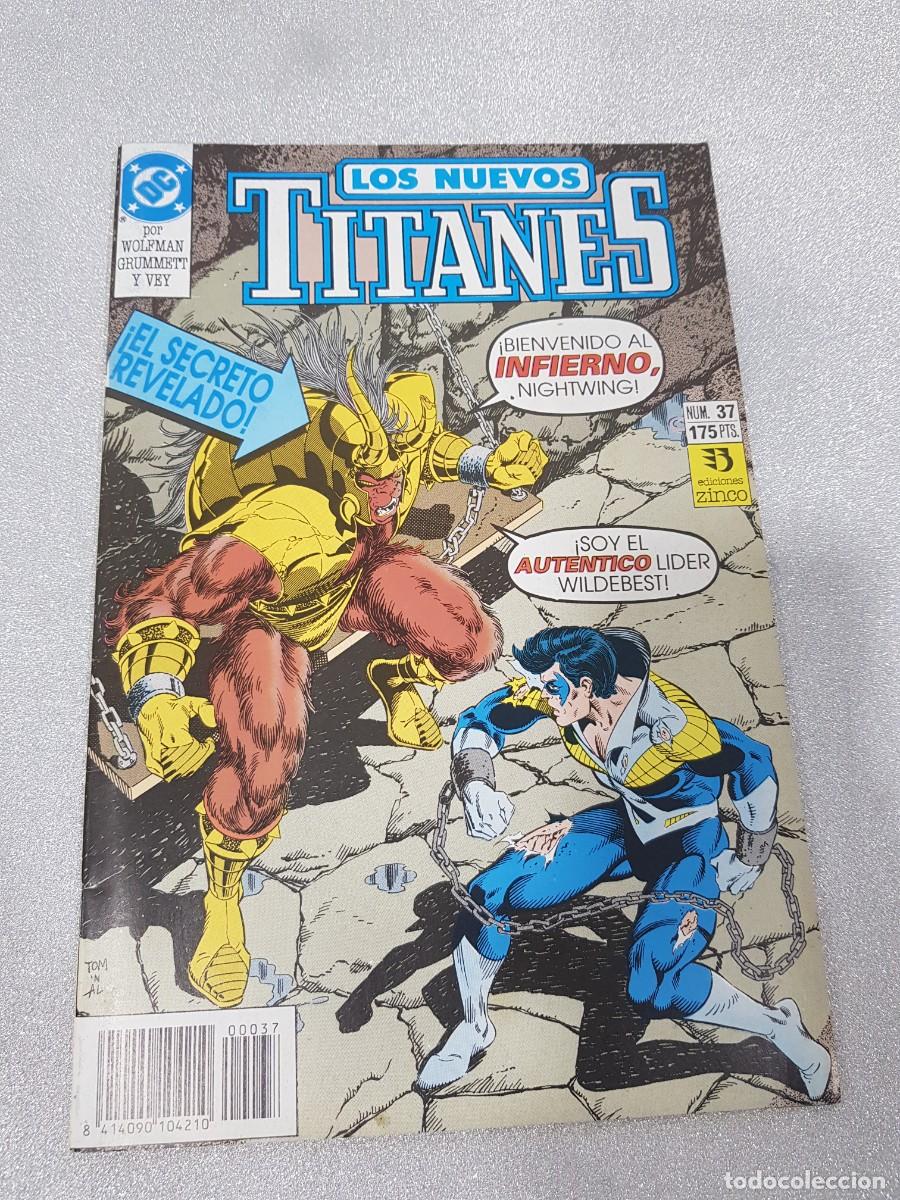 C&oacute;mics: COMIC LOS NUEVOS TITANES GRAPA A&Ntilde;O 1989 EDICIONES ZINCO DC NUM 37 - Foto 1