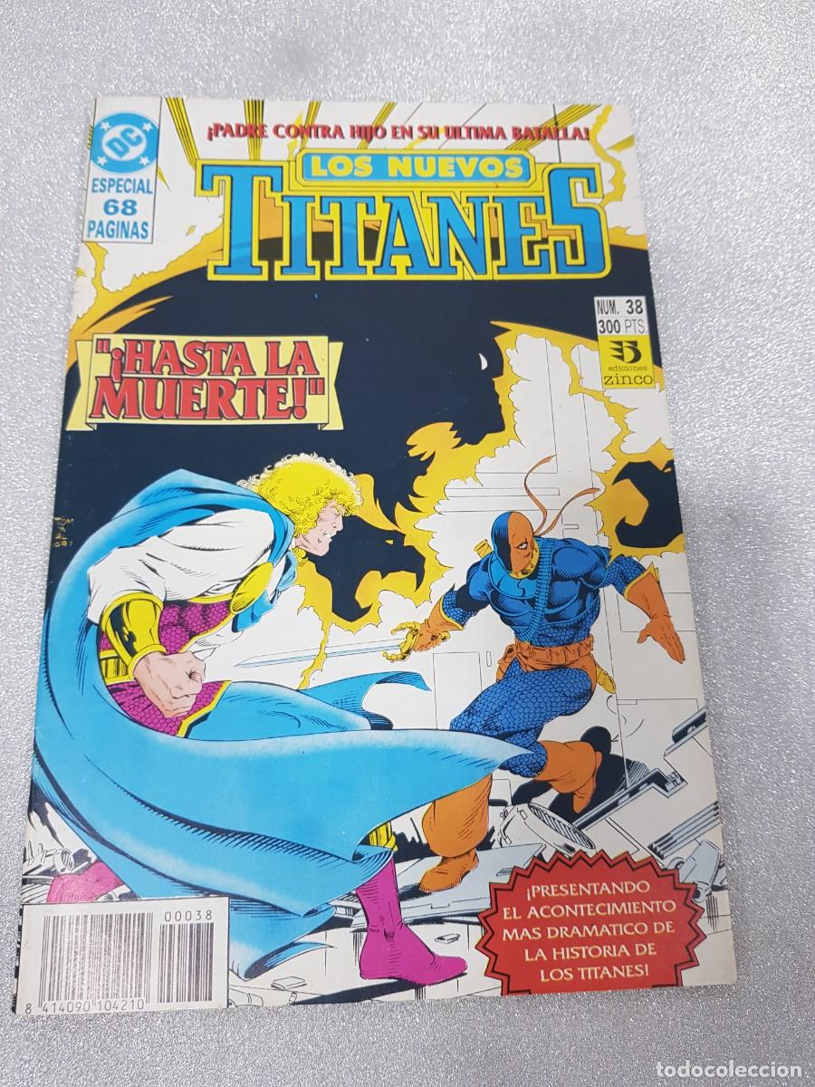 C&oacute;mics: COMIC LOS NUEVOS TITANES GRAPA A&Ntilde;O 1989 EDICIONES ZINCO DC NUM 38 - Foto 1