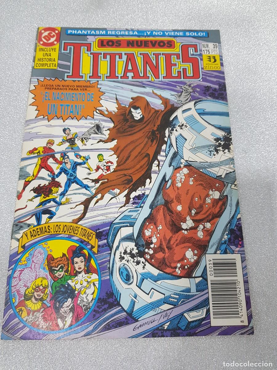 C&oacute;mics: COMIC LOS NUEVOS TITANES GRAPA A&Ntilde;O 1989 EDICIONES ZINCO DC NUM 39 - Foto 1